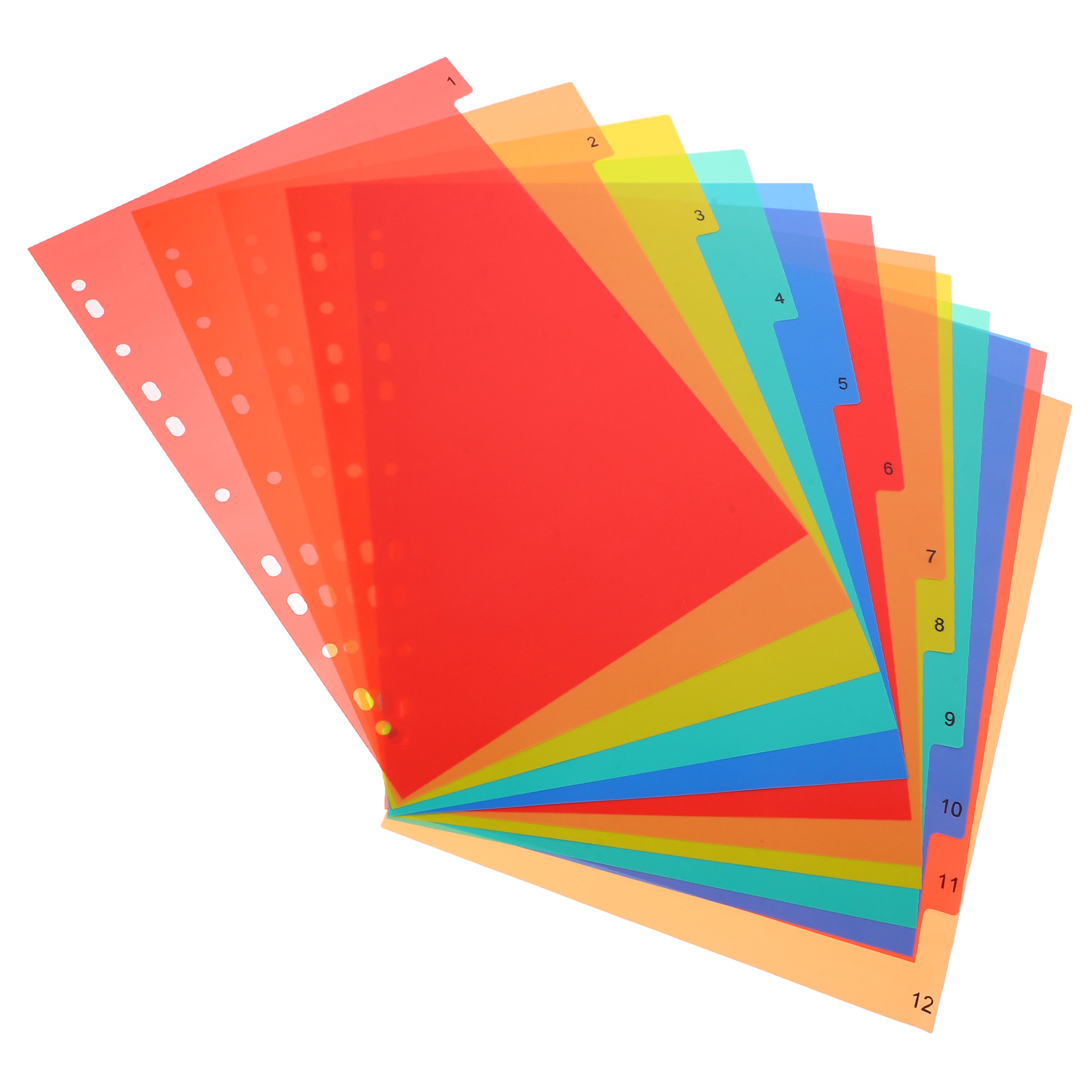 Tab Divider A4 - A4 Separated Loose Leaf Page Dividers