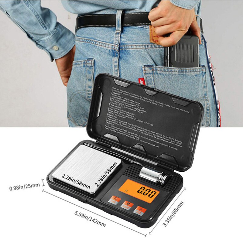 Digital Mini Scale 200g/0.01g  - Tape Dispenser Weighted บทวิจารณ์และราคา