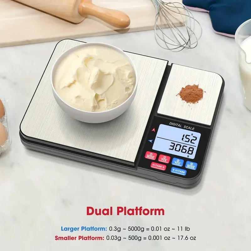1pc Digital Kitchen Scale for  - Tape Dispenser Weighted บทวิจารณ์และราคา
