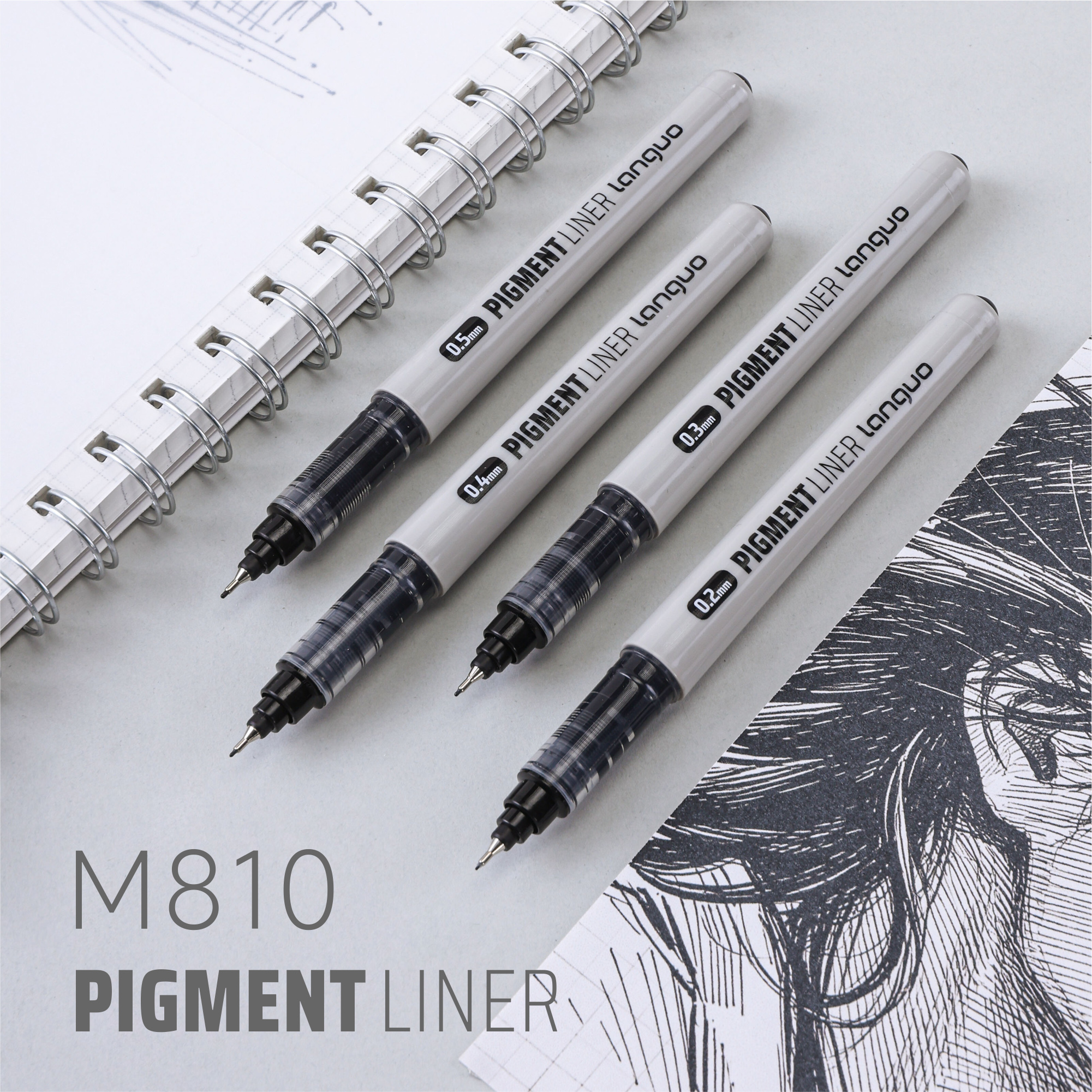 LANGUO 0.2/0.3/0.4/0.5 mm Micr - Correction Pen Fine บทวิจารณ์และราคา