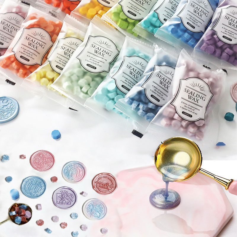 200PCS Wax Beads Wax Lacquer f - Wax Seal Stamp Set บทวิจารณ์และราคา