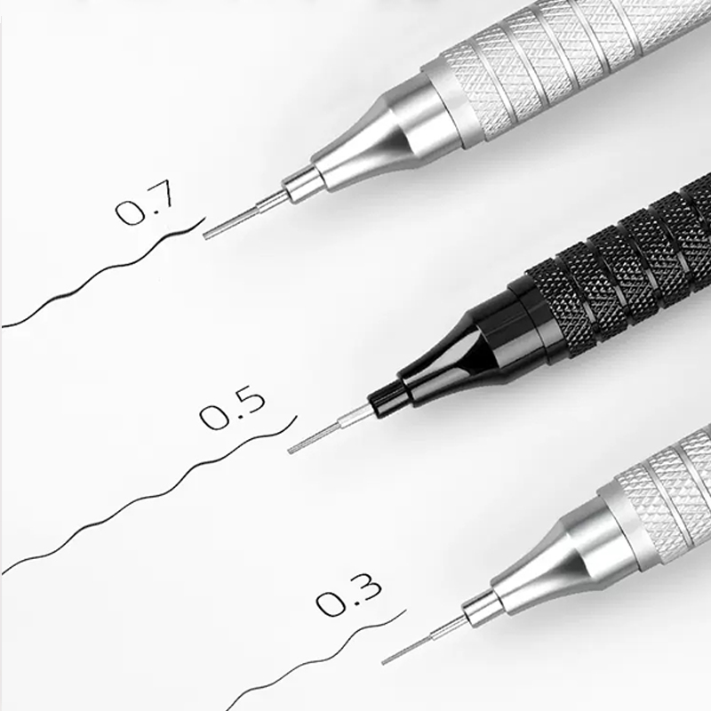 0.3 0.5 0.7 0.9 2.0mm Drawing  - Mechanical Pencil 0.3 บทวิจารณ์และราคา