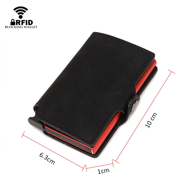 Slim Business Card Holder Men  - Index Card Holder บทวิจารณ์และราคา