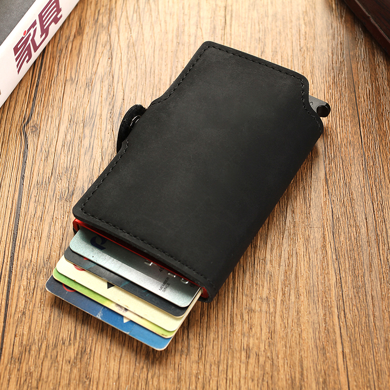 Slim Business Card Holder Men  - Index Card Holder บทวิจารณ์และราคา