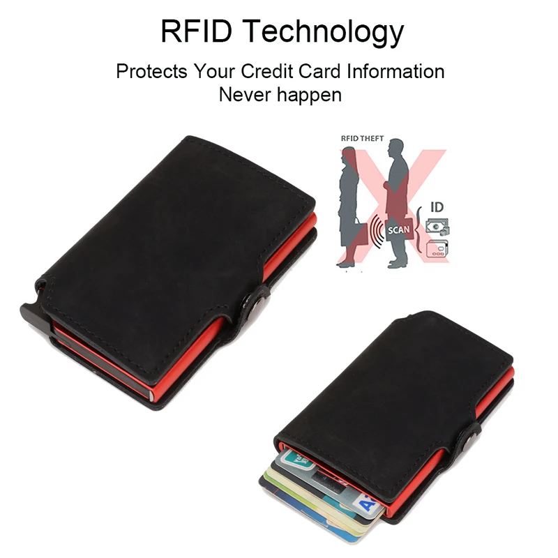 Slim Business Card Holder Men  - Index Card Holder บทวิจารณ์และราคา