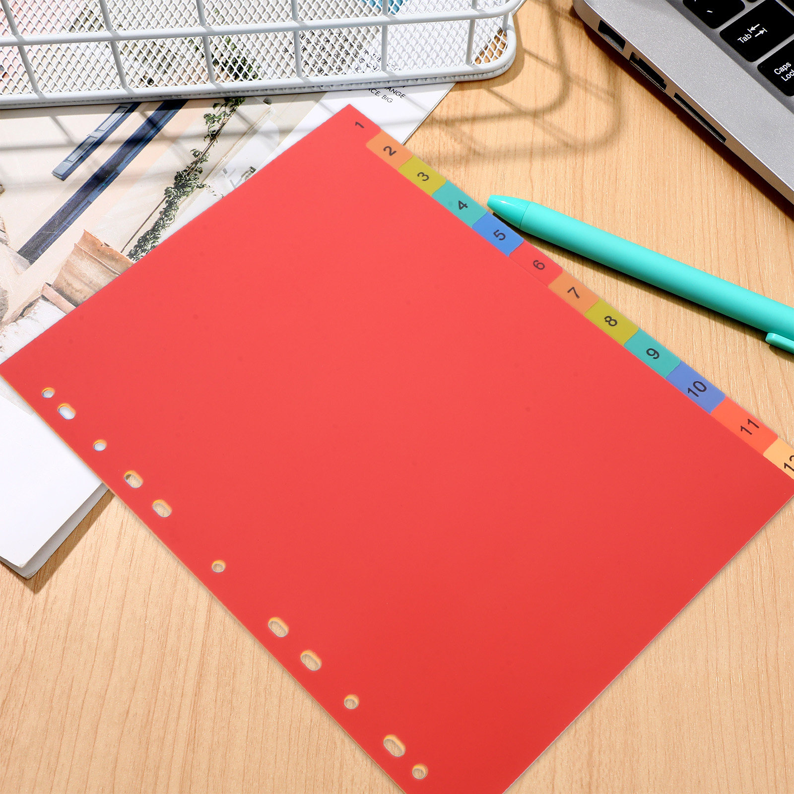 Binder Dividers A4 Colored Pla - Tab Divider A4 บทวิจารณ์และราคา