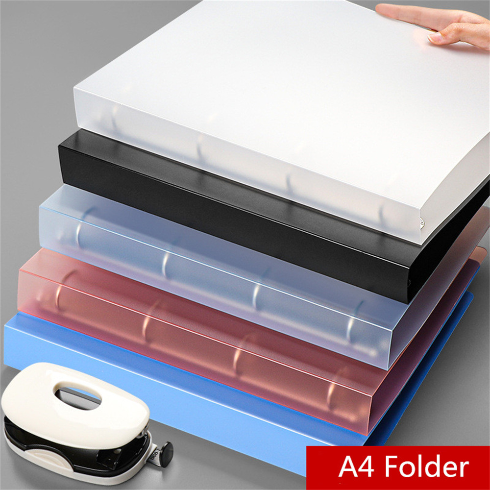 A4 Binder 4 Hole Binder D-Type - Binder A4 Lever บทวิจารณ์และราคา