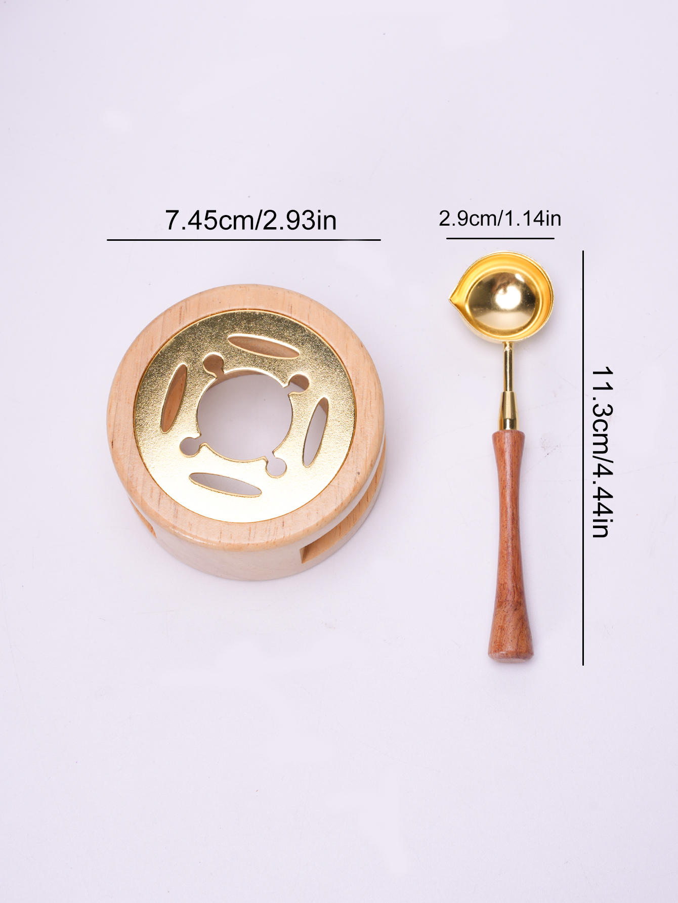 1set Wax Seal Set Wood Wax Mel - Wax Seal Stamp Set บทวิจารณ์และราคา