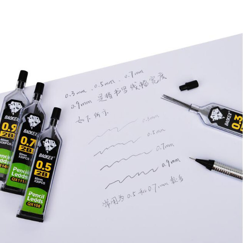 30pcs/Bottle, Automatic Pencil - Mechanical Pencil 0.3 บทวิจารณ์และราคา