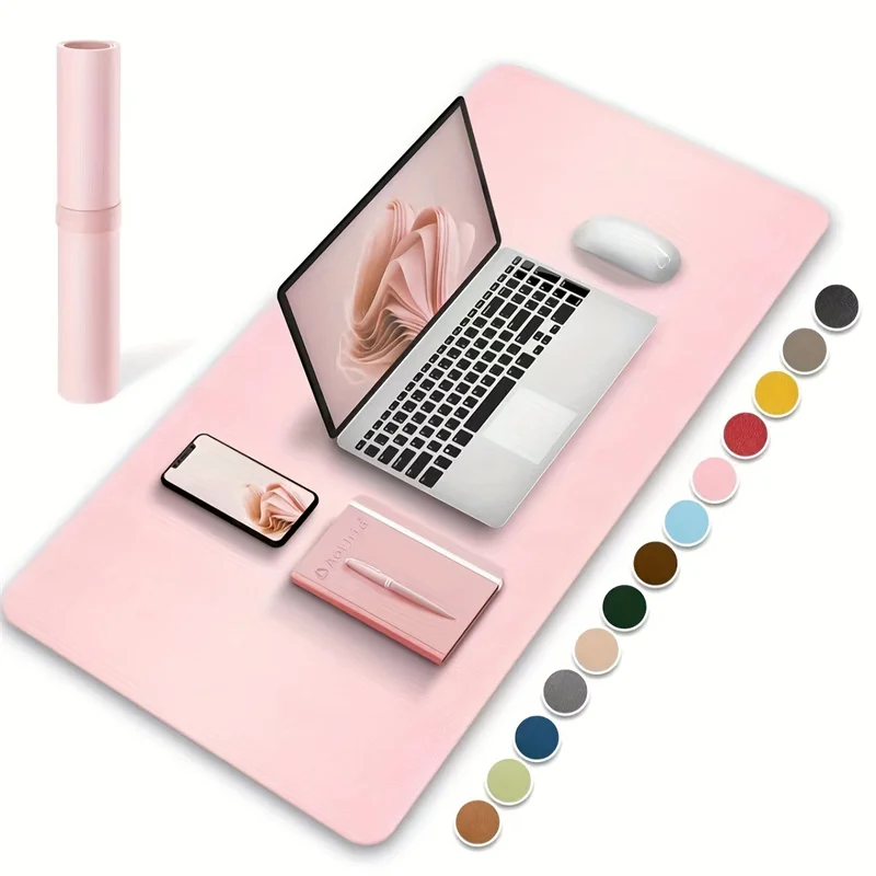 1 Pcs Large Size 600*300mm Off - Leather Desk Pad บทวิจารณ์และราคา