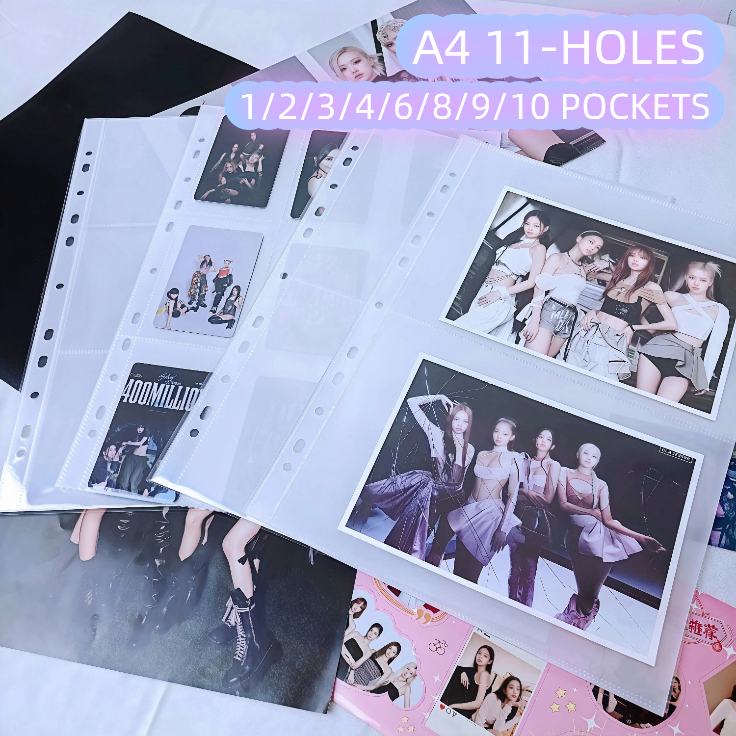 11-Hole A4 Clear Photo Album C - Binder A4 Lever บทวิจารณ์และราคา