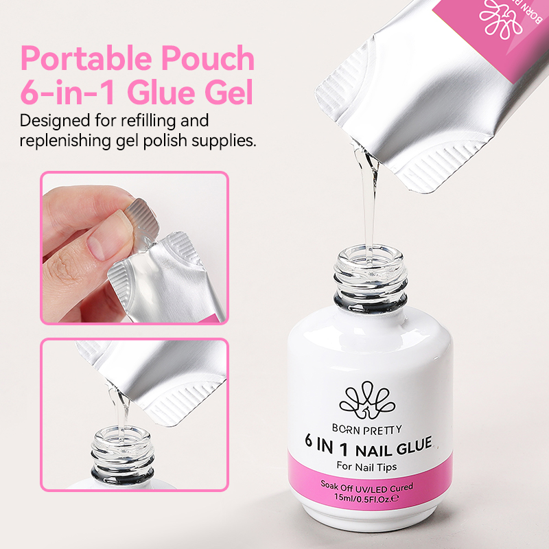 BORN PRETTY 15g 6 IN 1 Extensi - Gel Refill Pack บทวิจารณ์และราคา