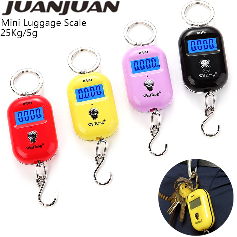 25kg/5g Mini Hook Scale Digita - Tape Dispenser Weighted บทวิจารณ์และราคา