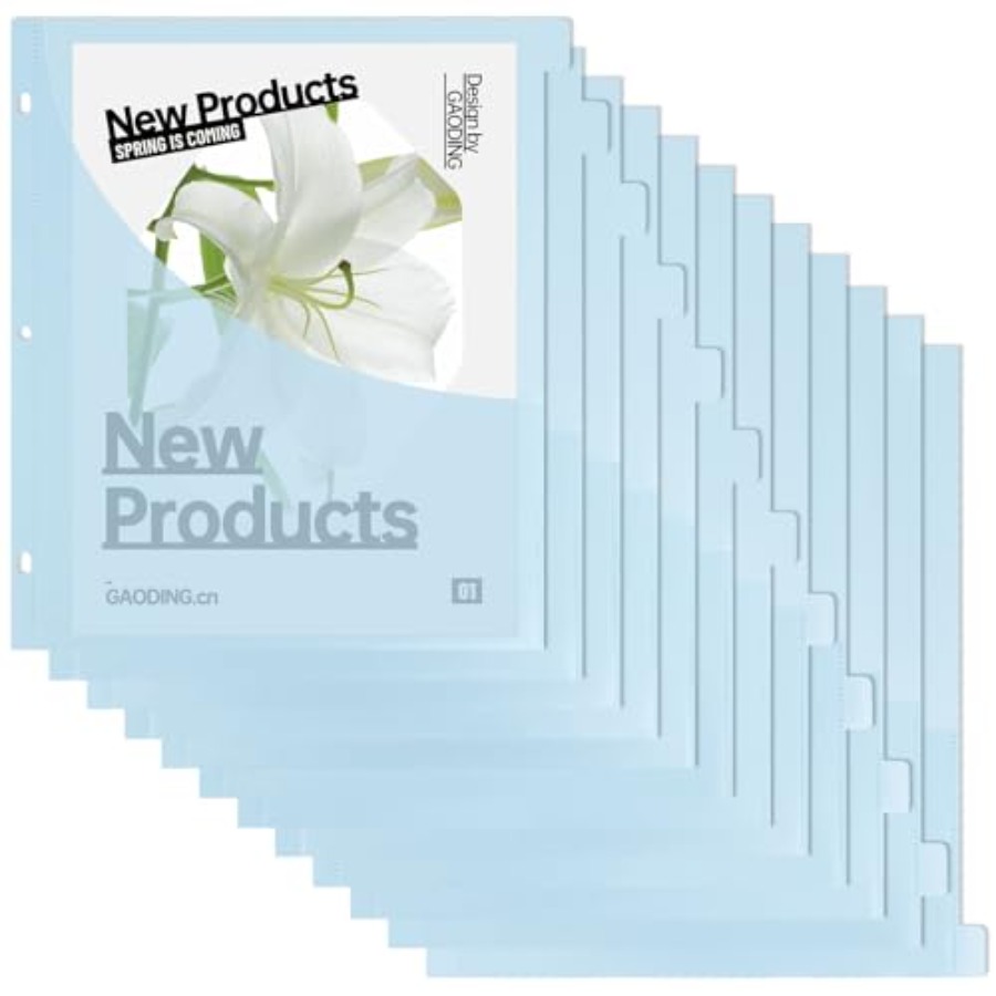 A4 Binder Dividers with Pocket - Tab Divider A4 บทวิจารณ์และราคา