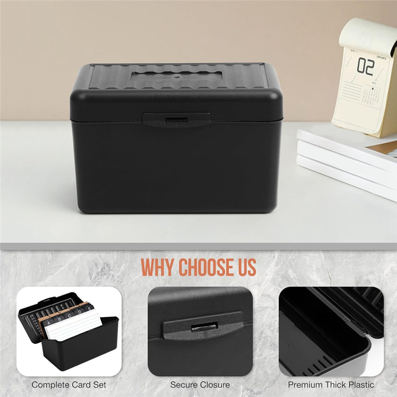 3Inchx5inch Index Card Holder  - Card Index Box บทวิจารณ์และราคา