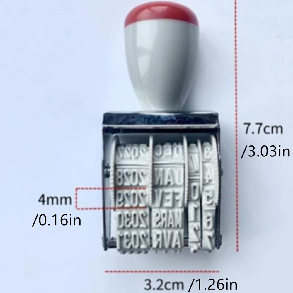 DIY Rotating Date & Number Rol - Rubber Date Stamp บทวิจารณ์และราคา