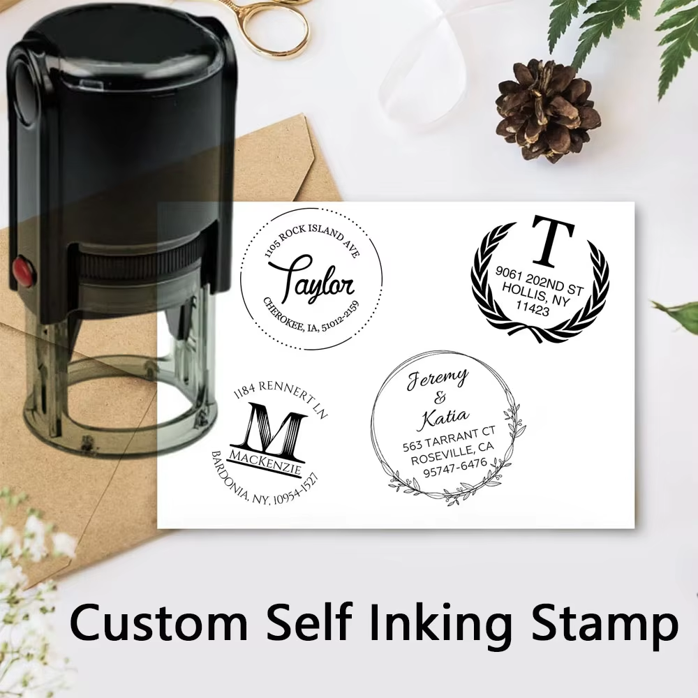 Custom Stamp Personalized Self - Rubber Date Stamp บทวิจารณ์และราคา