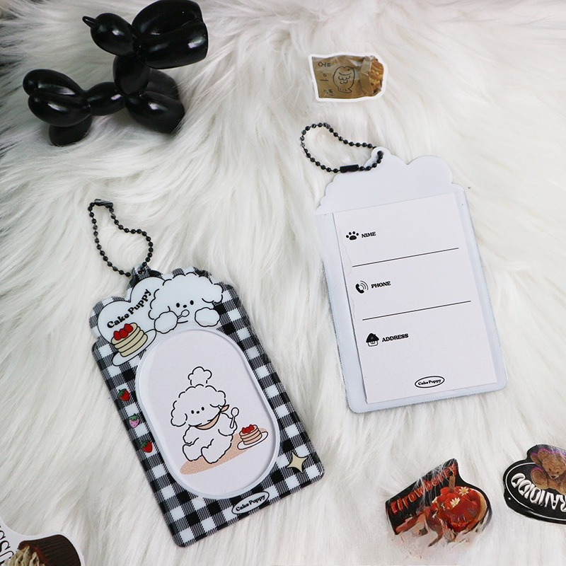 Cute 3 Inch Cartoon Dog Polaro - Index Card Holder บทวิจารณ์และราคา