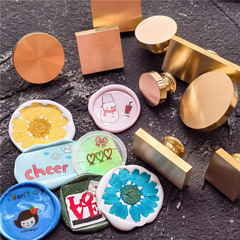 Custom Seal Wax Seal Stamp Cus - Rubber Date Stamp บทวิจารณ์และราคา