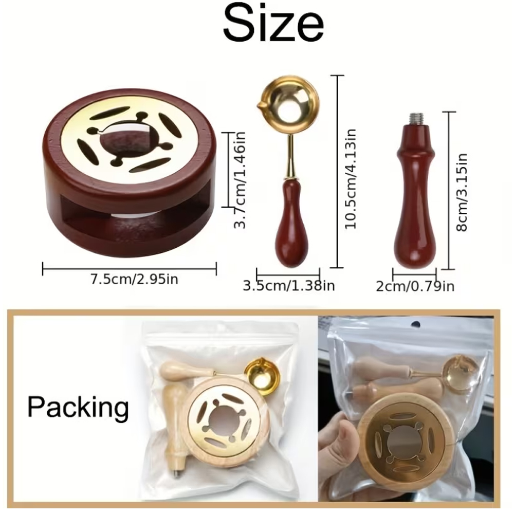 Personalized Wax Seal Stamp Ki - Wax Seal Stamp Set บทวิจารณ์และราคา