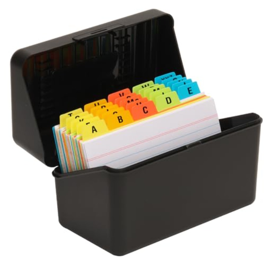 3x5 Index Card Holder with 100 - Index Card Holder บทวิจารณ์และราคา