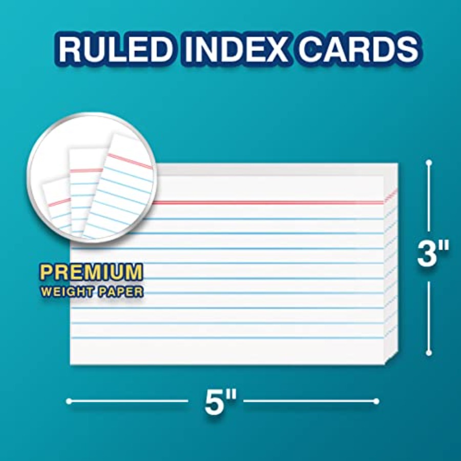 3x5 Index Card Holder with 100 - Index Card Holder บทวิจารณ์และราคา