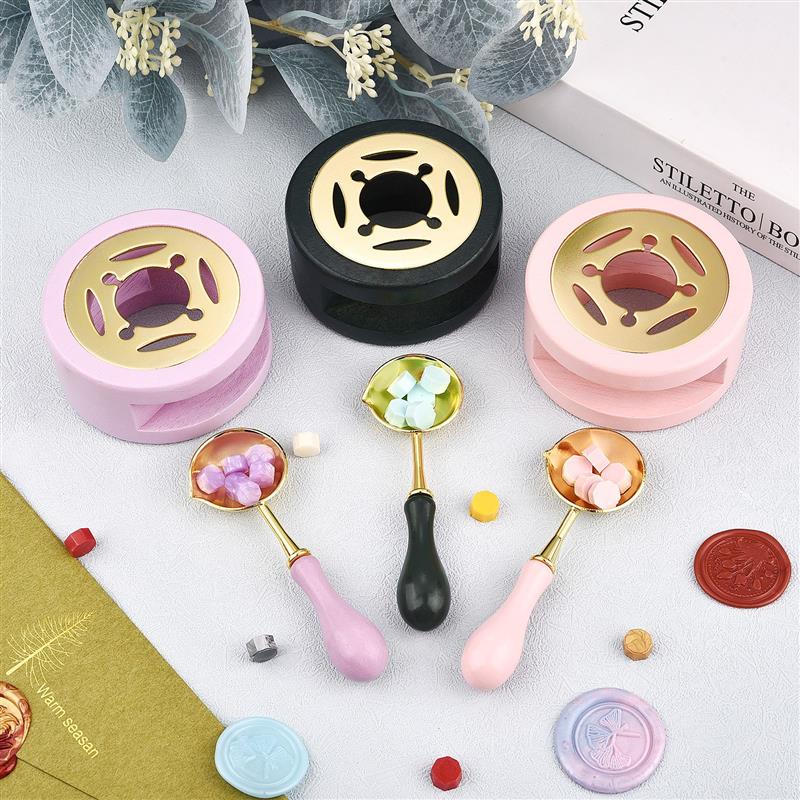 Wax Seal Stamp Set Lacquer Fur - Wax Seal Stamp Set บทวิจารณ์และราคา