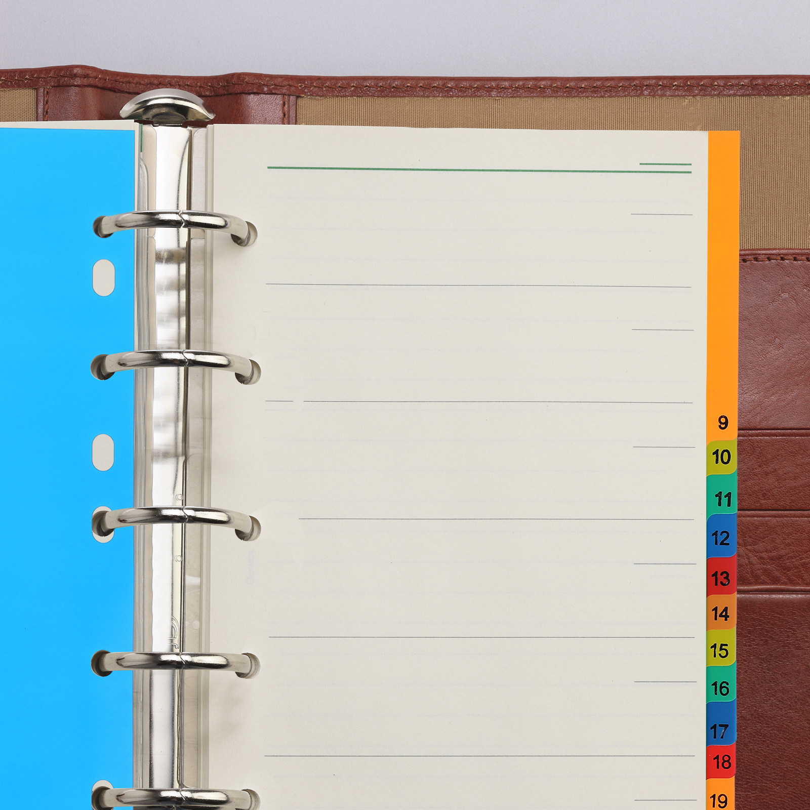 20 Pages A4 Colorful Plastic T - Tab Divider A4 บทวิจารณ์และราคา