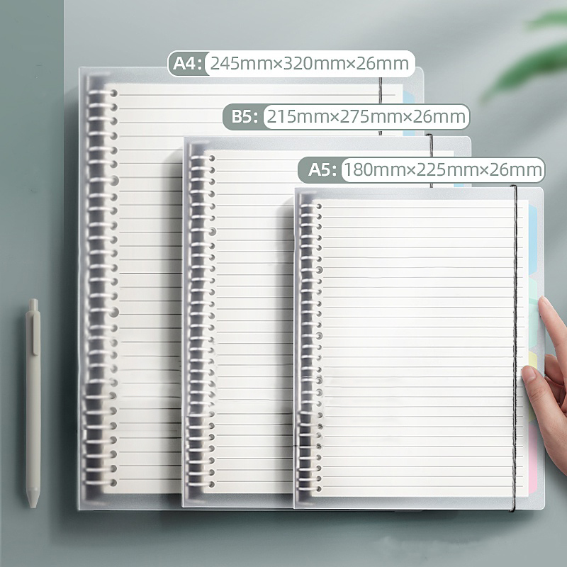 A5/B5/A4 Binder Notebooks Loos - Binder A4 Lever บทวิจารณ์และราคา