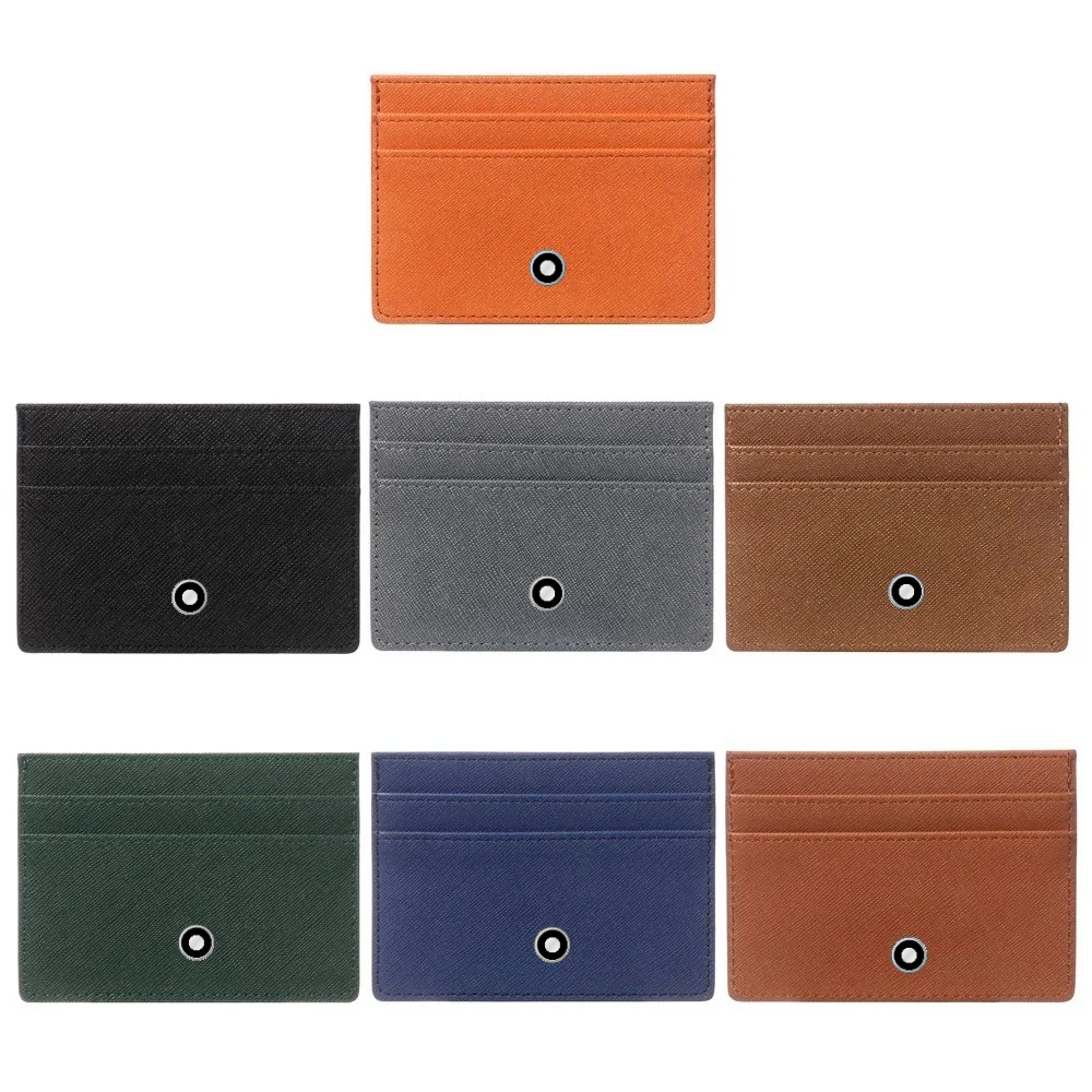 Minimalist Women Men Leather S - Index Card Holder บทวิจารณ์และราคา