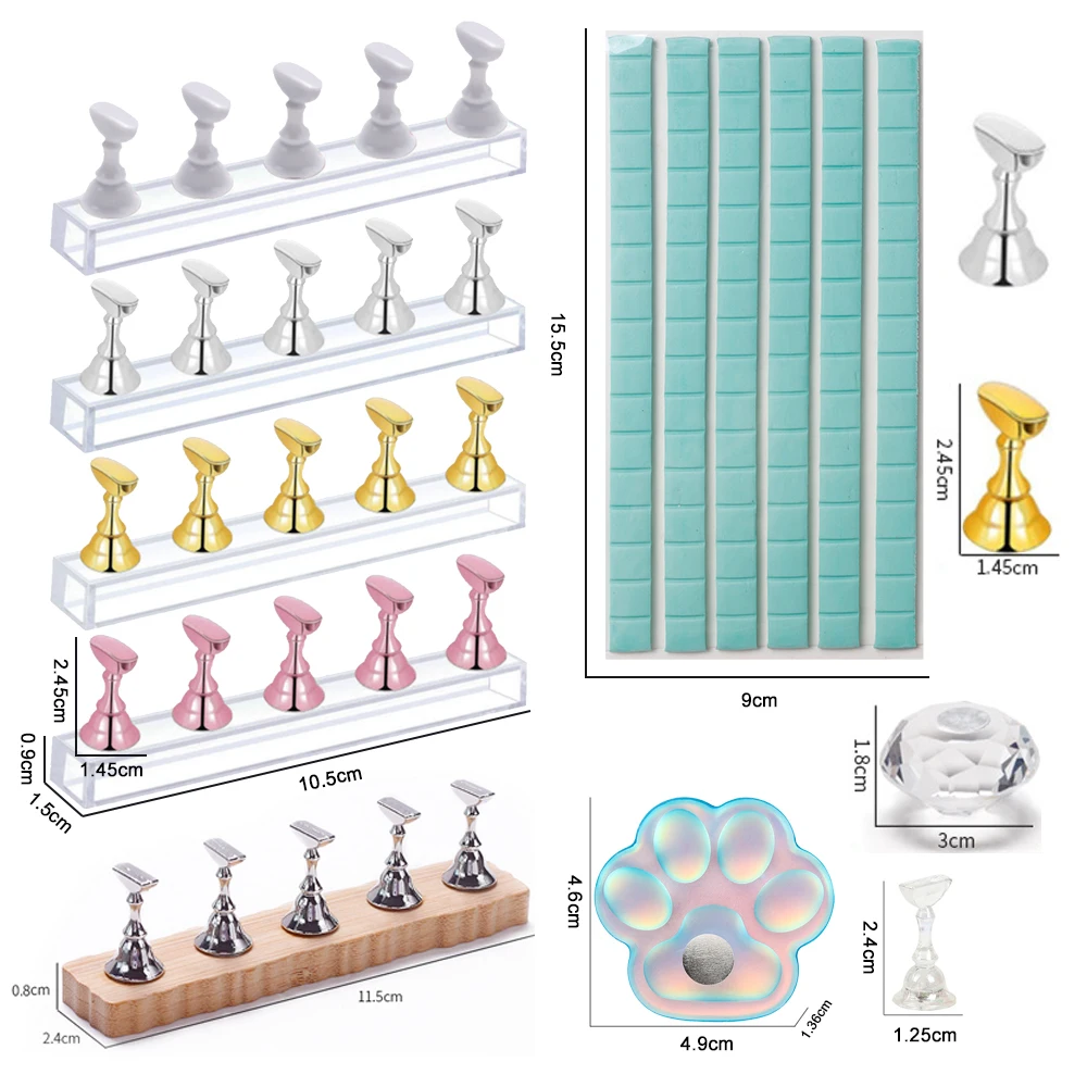 5PCS/Pack Chess Magnetic Nail  - Gel Refill Pack บทวิจารณ์และราคา