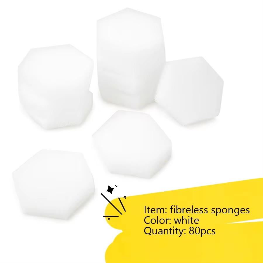 80Pcs Hexagon Soft Sponges, Li - Gel Refill Pack บทวิจารณ์และราคา