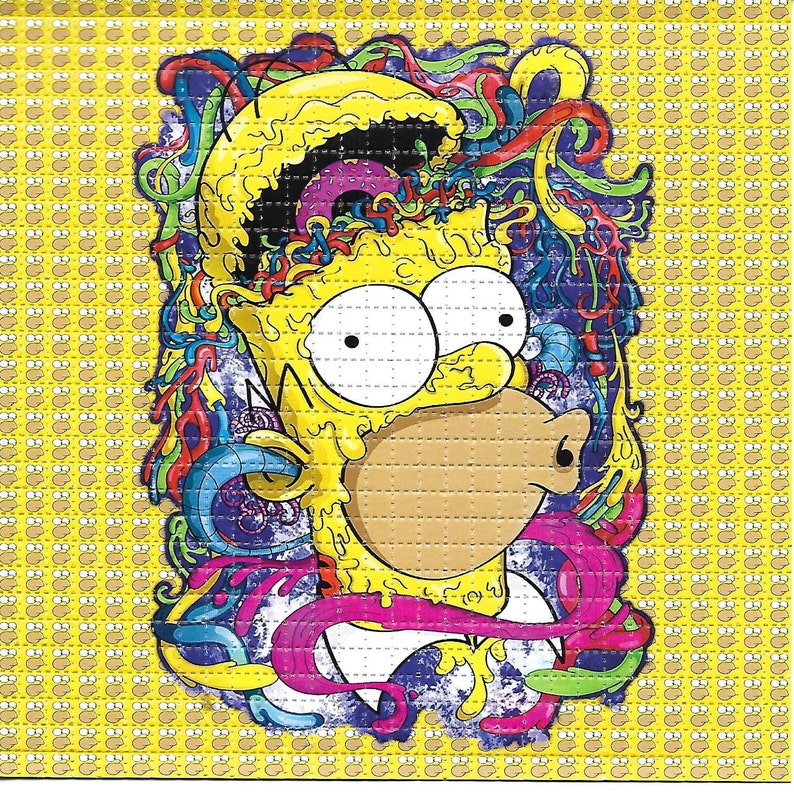 Mind blown Psychedelic Acid-Fr - Ink Blotter Paper บทวิจารณ์และราคา