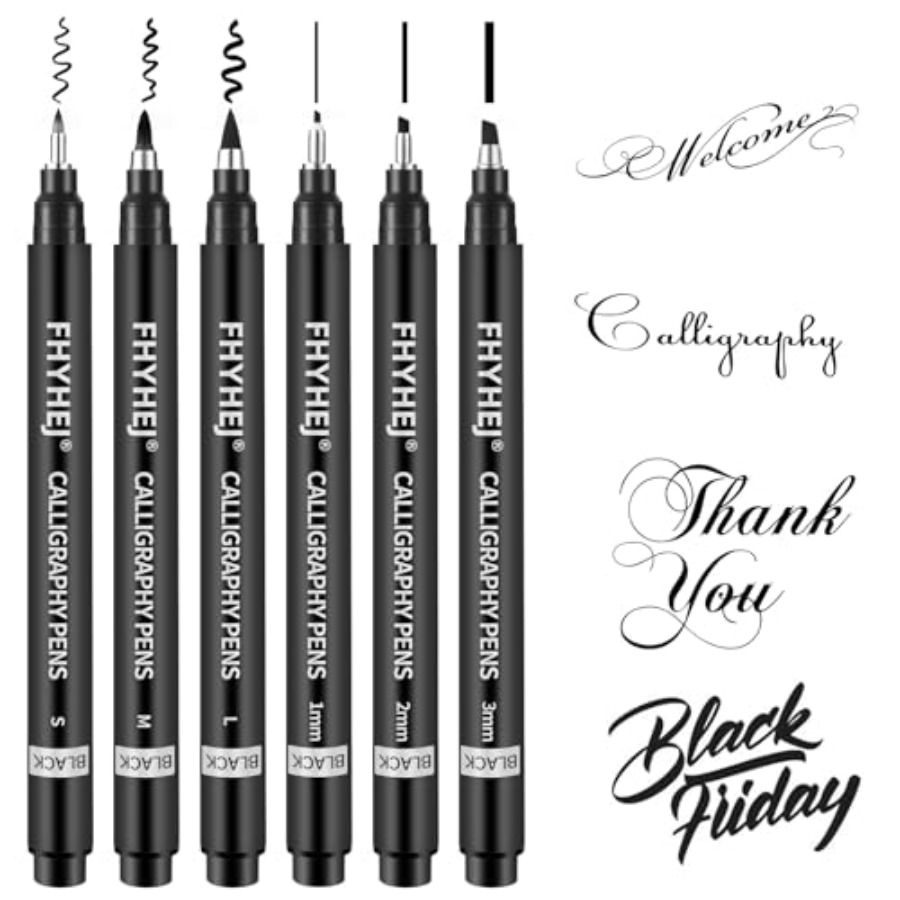 Calligraphy Pen, 6 Size Callig - Archive Box Set บทวิจารณ์และราคา