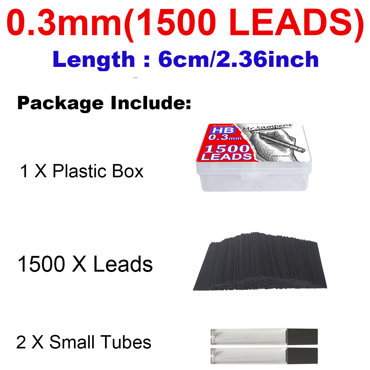 1500-Pack 0.3mm HB Automatic P - Mechanical Pencil 0.3 บทวิจารณ์และราคา