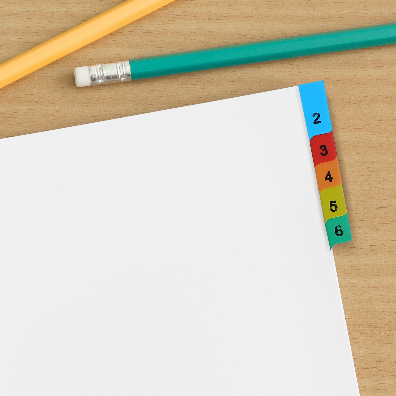 20 Pages A4 Colorful Plastic B - Tab Divider A4 บทวิจารณ์และราคา