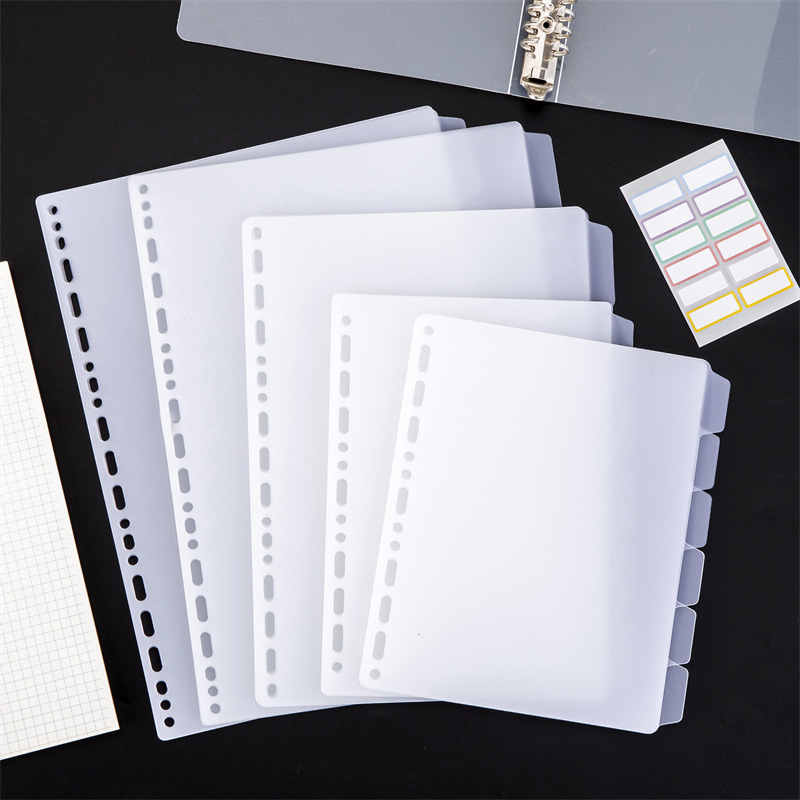 A4 A5 B5 Binder Dividers Gener - Tab Divider A4 บทวิจารณ์และราคา