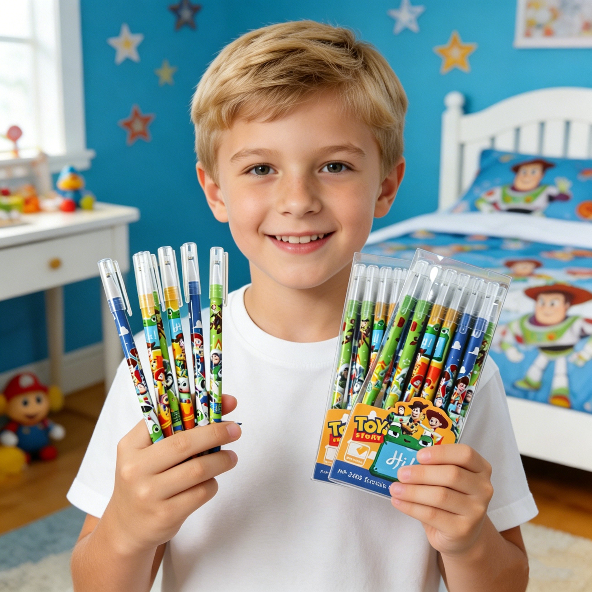 New 6/24pcs Toy Story Magic Er - Correction Pen Fine บทวิจารณ์และราคา