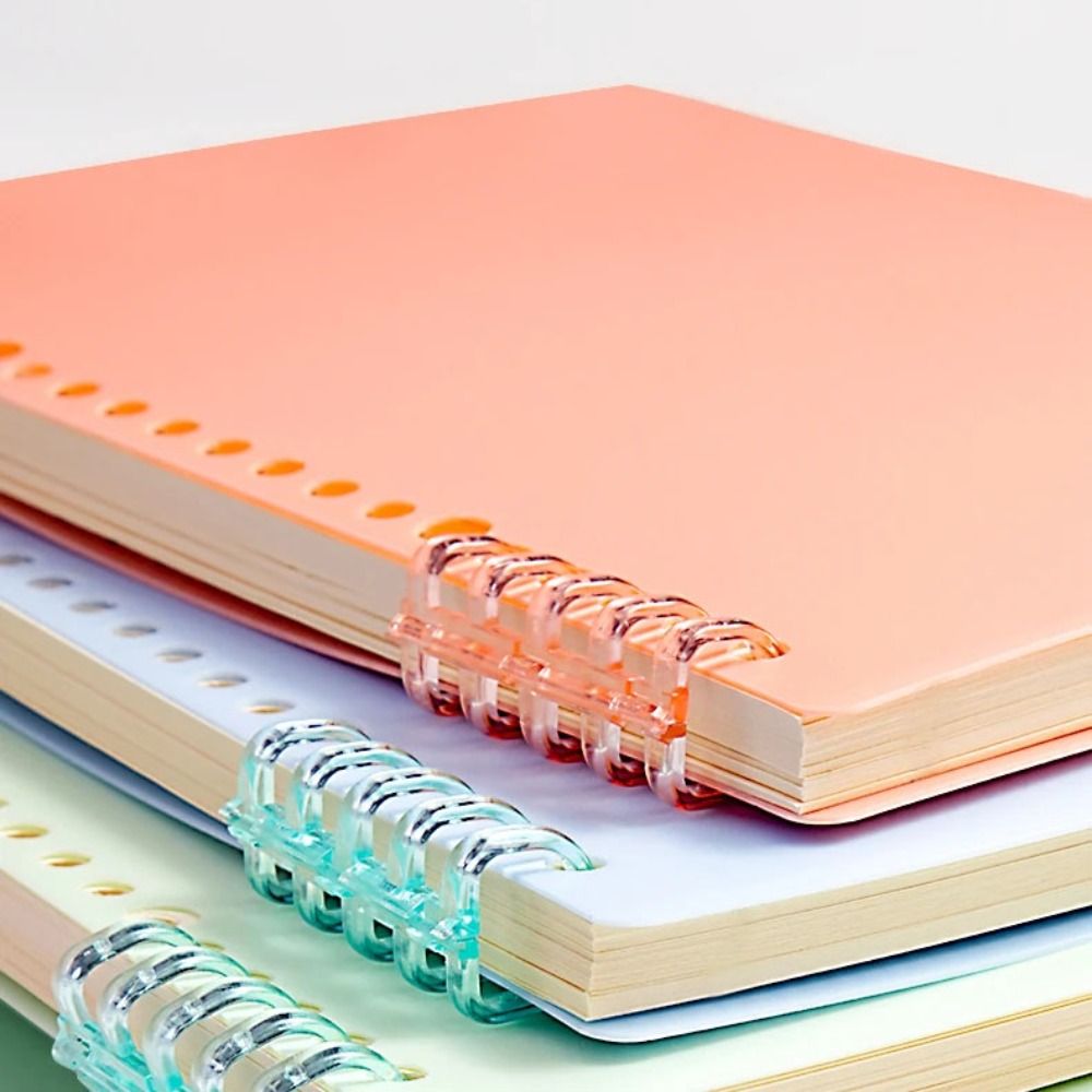 4Pcs PP Loose-leaf Book Cover  - Binder A4 Lever บทวิจารณ์และราคา