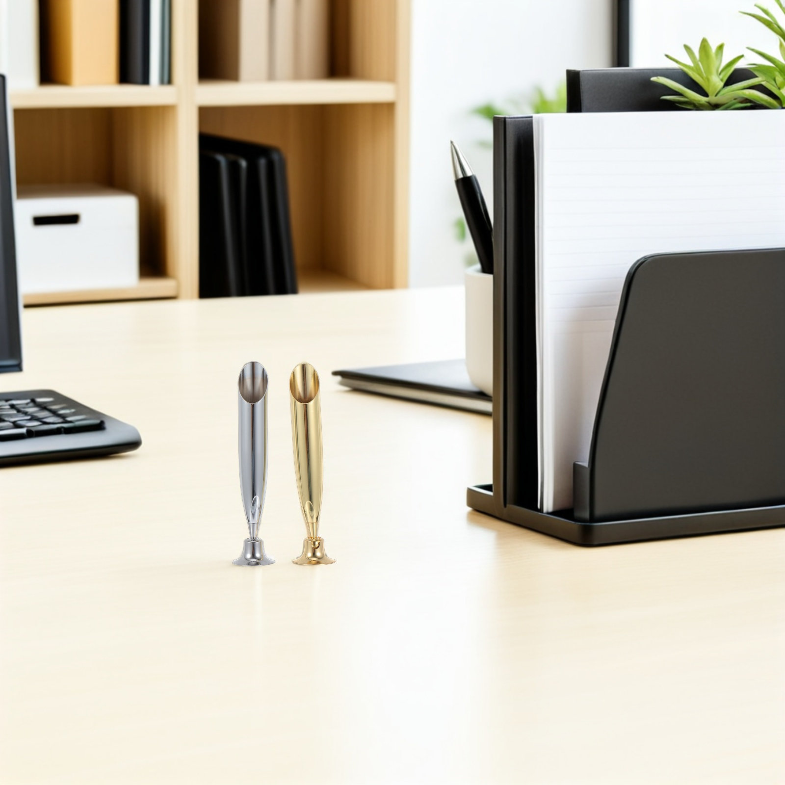 3Pcs Metal Single Pen Stand Ho - Pen Rest Single บทวิจารณ์และราคา