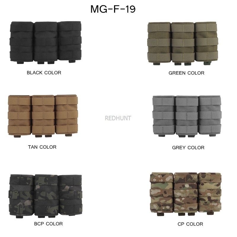 Molle Combat Bag Vest Mag Pouc - Magazine Holder Rack บทวิจารณ์และราคา