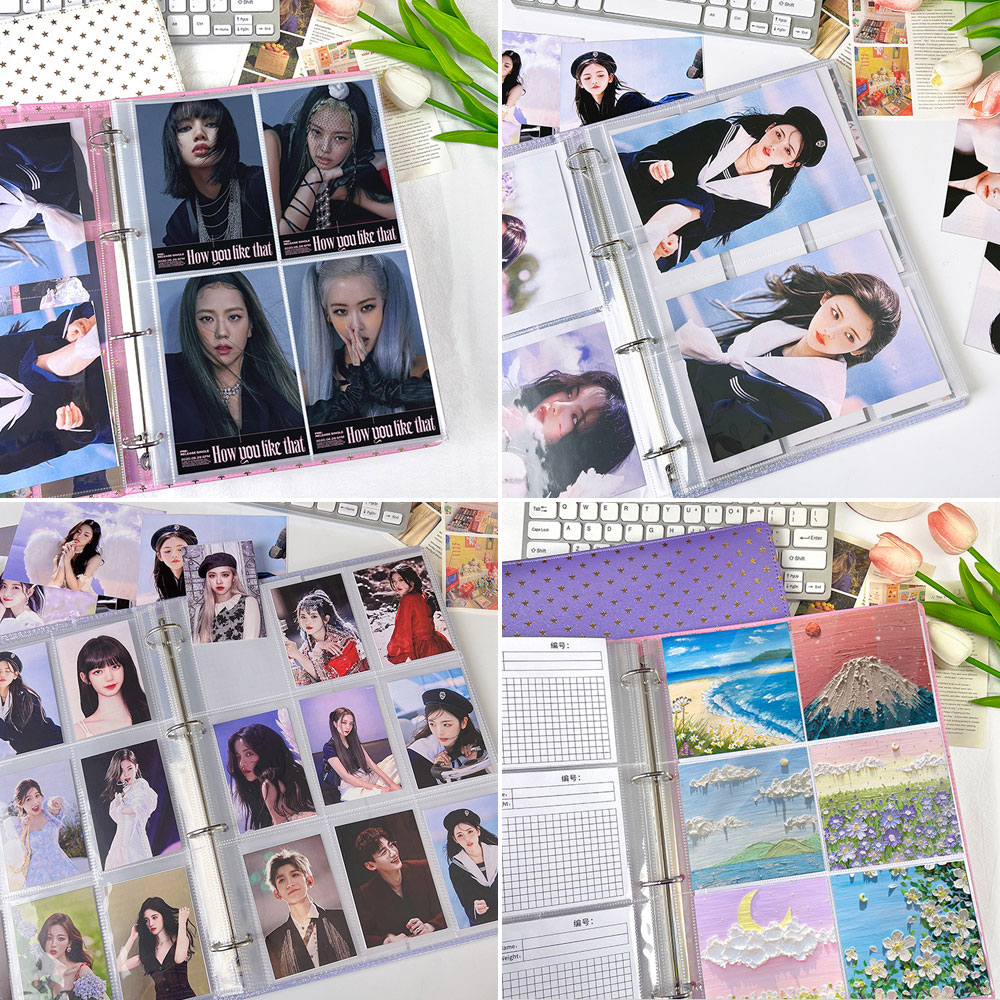 A4 Clear 10 Pcs Photo Album Re - Binder A4 Lever บทวิจารณ์และราคา