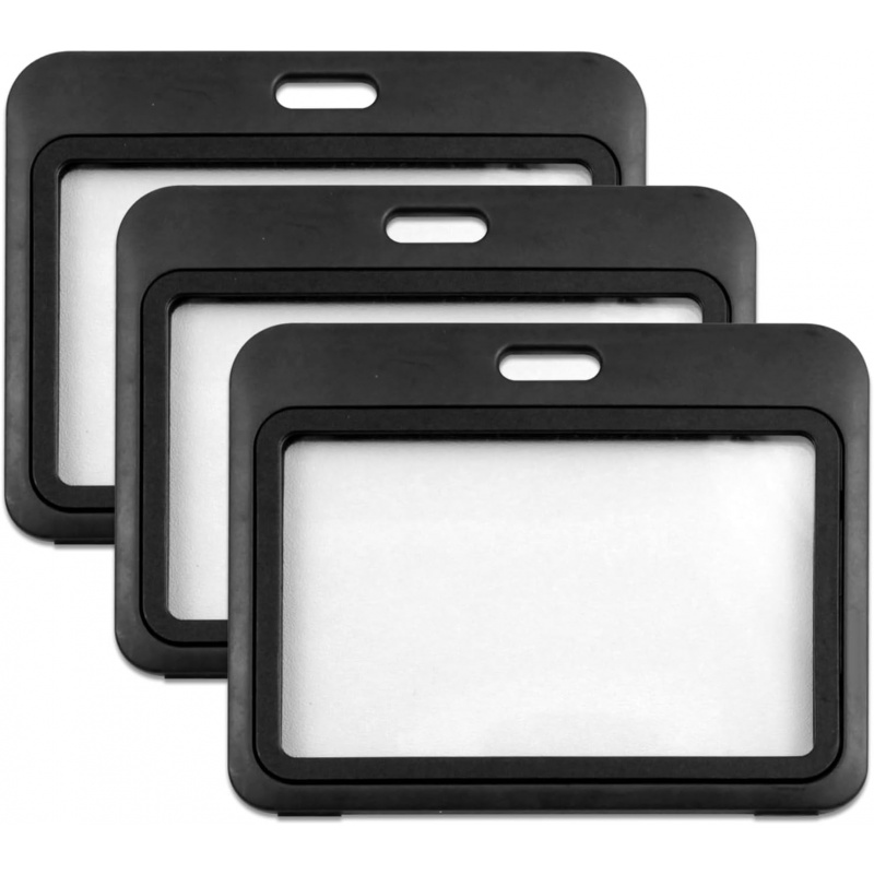 3-Pack Horizontal Hard Plastic - Index Card Holder บทวิจารณ์และราคา