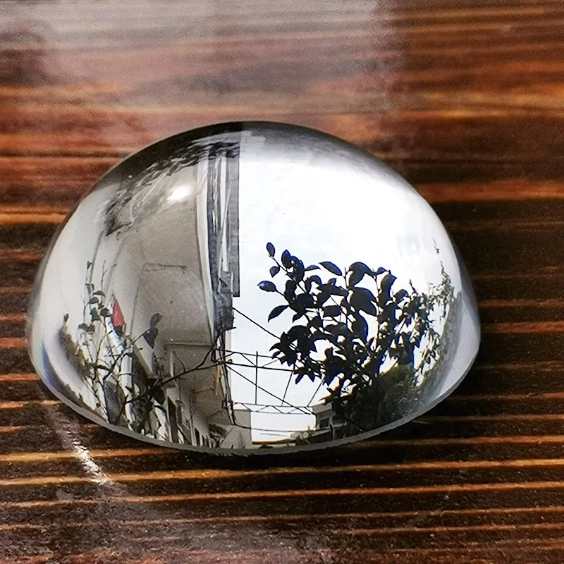 Crystal Hemisphere Glass Half  - Paper Weight Crystal บทวิจารณ์และราคา