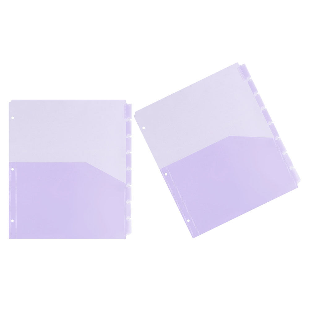 2Sets A4 Binder Dividers Plast - Tab Divider A4 บทวิจารณ์และราคา