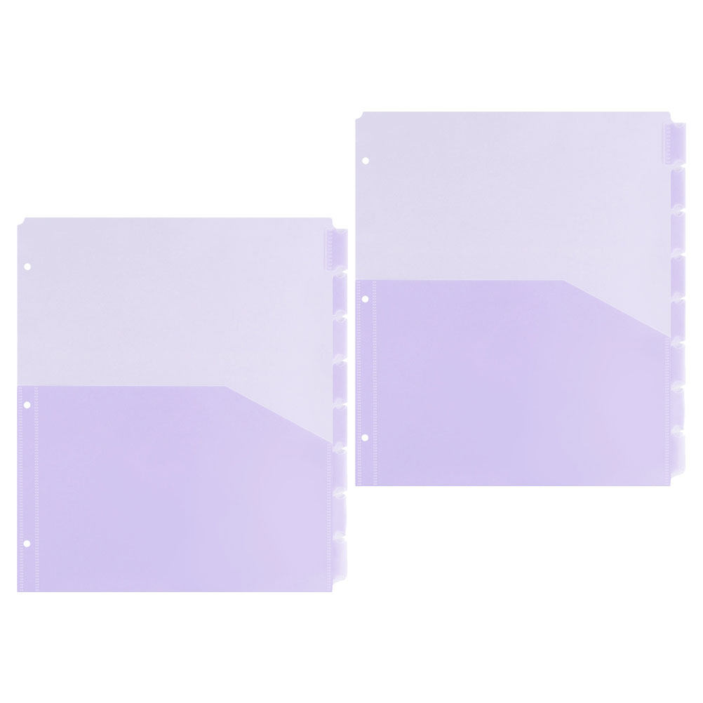 2Sets A4 Binder Dividers Plast - Tab Divider A4 บทวิจารณ์และราคา