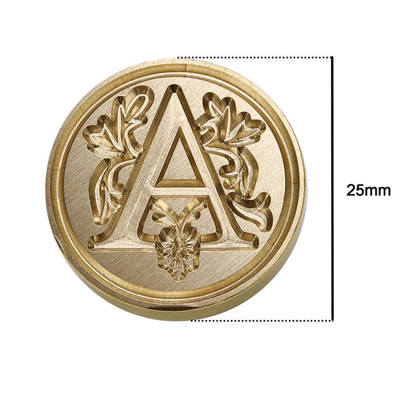 A-Z Vintage Sealed Wax Stamp H - Wax Seal Stamp Set บทวิจารณ์และราคา