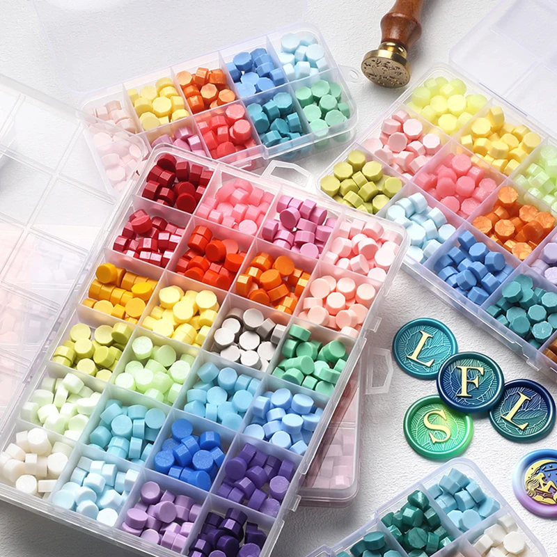 Retro Sealing Wax Beads Set 10 - Wax Seal Stamp Set บทวิจารณ์และราคา