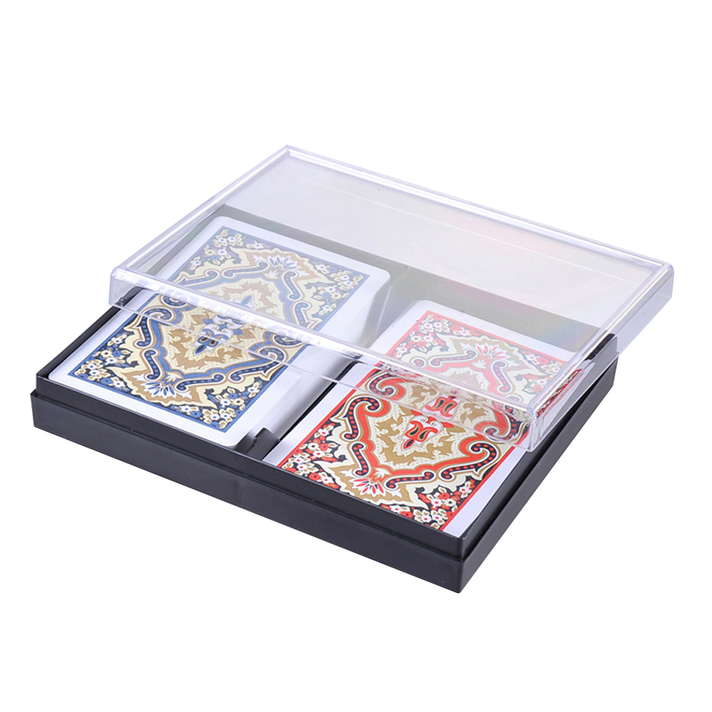2 Decks Bridge Red and Blue Bo - Card Index Box บทวิจารณ์และราคา