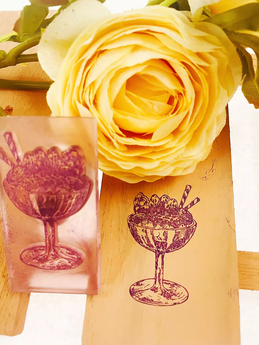Private Customized Seal Stamp  - Rubber Date Stamp บทวิจารณ์และราคา